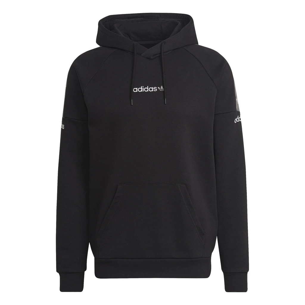 Adidas Originals Original Tape Fleece Hoodie Mens - Black